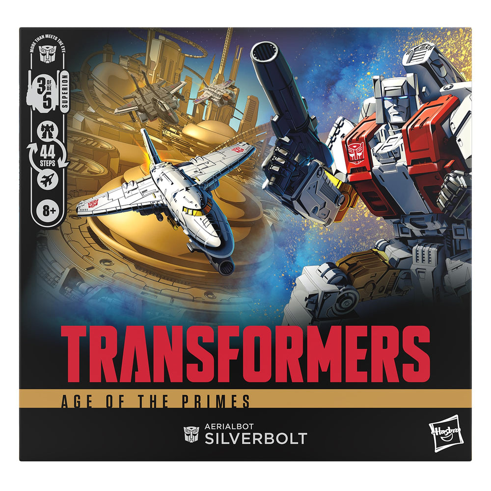 Articulated head detail on Silverbolt Commander figure