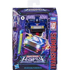Transformers Generations Legacy Skids with Energon axe blades for dynamic battles.