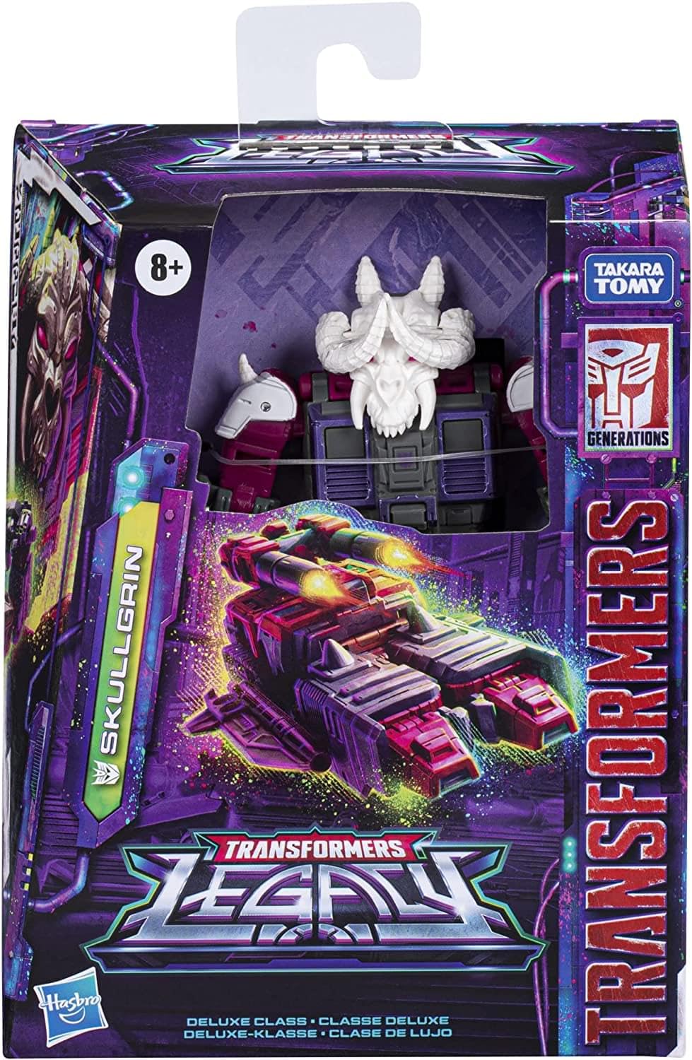 Package scan code reveals cross-universe tech specs.