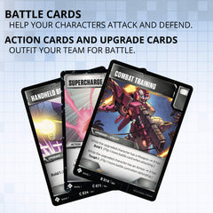 Transformers Slammer foil card provides reliable frontline assistance in tense battles.