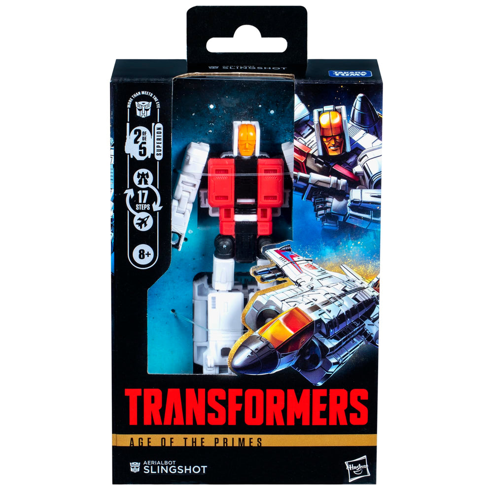 Transformers Slingshot 5.5-inch scale fits on shelves and play sets