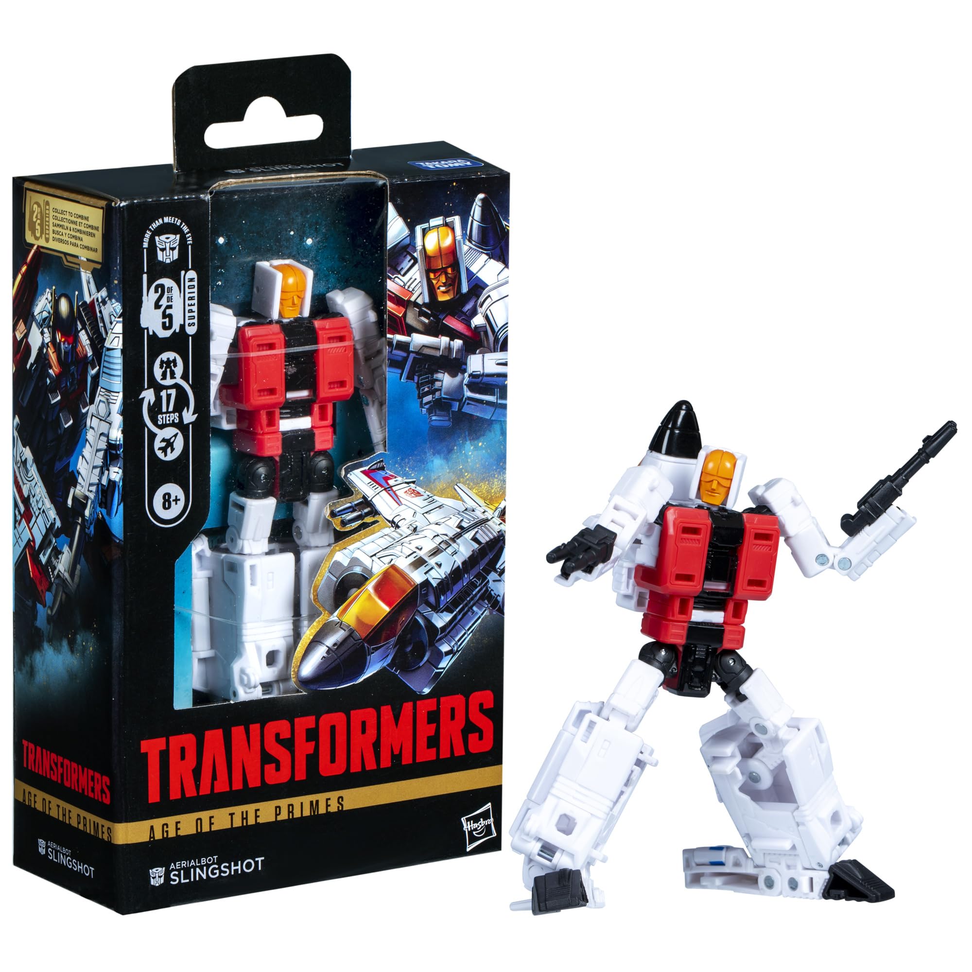 Transformers Slingshot articulated head and limbs enable expressive poses