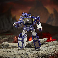 Transformers Soundwave with missile blaster accessory for action poses.