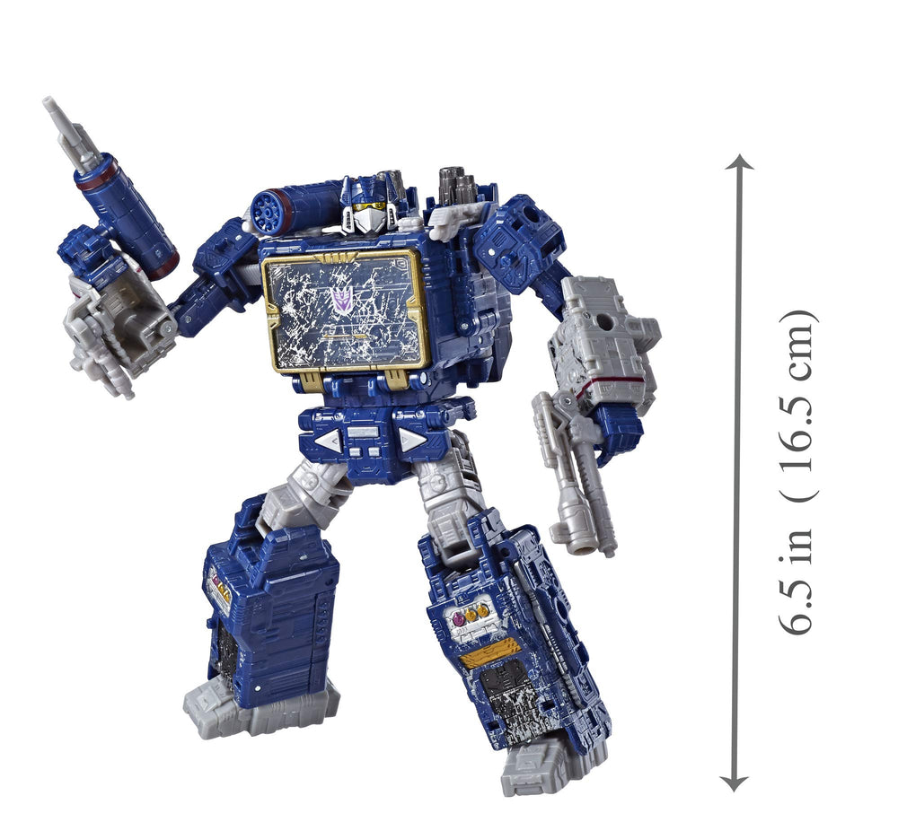 Transformers Soundwave Wfc-S25 alt mode for immersive Cybertronian vehicle action.