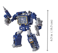 Transformers Soundwave Wfc-S25 alt mode for immersive Cybertronian vehicle action.