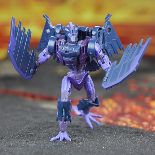 Transformers Star Raider Filch highly articulated limbs enable dynamic action poses.