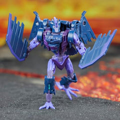 Transformers Star Raider Filch highly articulated limbs enable dynamic action poses.