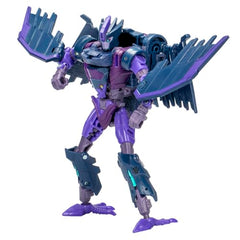 Transformers Star Raider Filch bird mode with wing attachments for bold display.