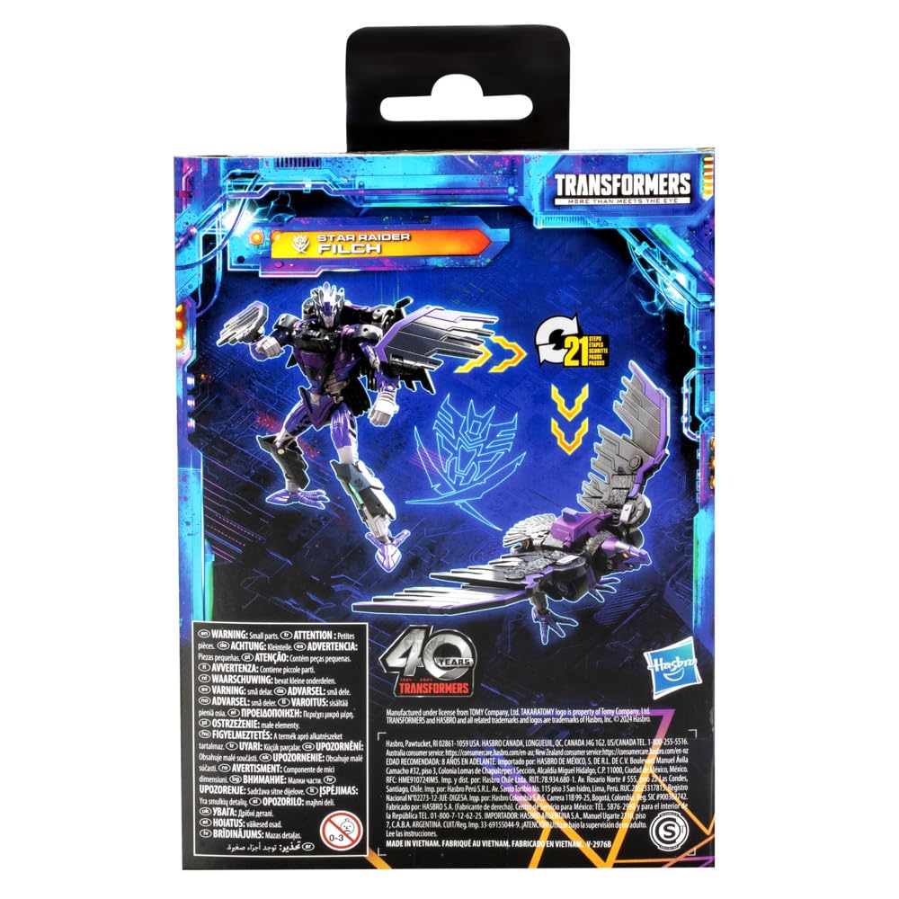 Transformers Star Raider Filch legacy line honors 40 years of Transformers history.