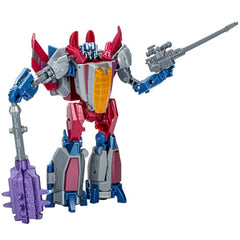 Transformers Starscream jet mode showcases dynamic transformation for play