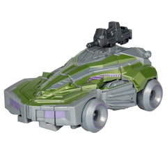 Transformers Studio Series Gamer Edition Decepticon Soldier in Cybertronian car mode.