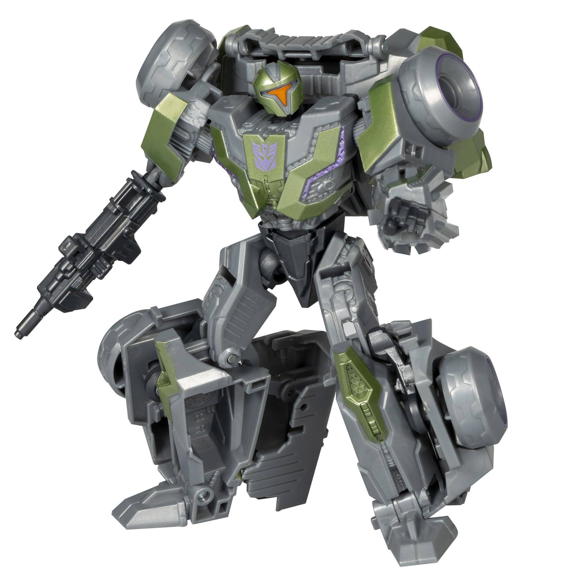 Transformers Studio Series Gamer Edition Decepticon Soldier in robot mode with detailed deco.