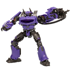 Transformers Studio Series 110 Shockwave in robot mode for dynamic poses