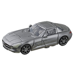 Laserbeak accessory attaches to Soundwave arm for authentic look