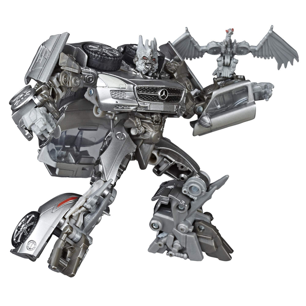 Soundwave in car mode at 4.5 inch scale for compact shelf display