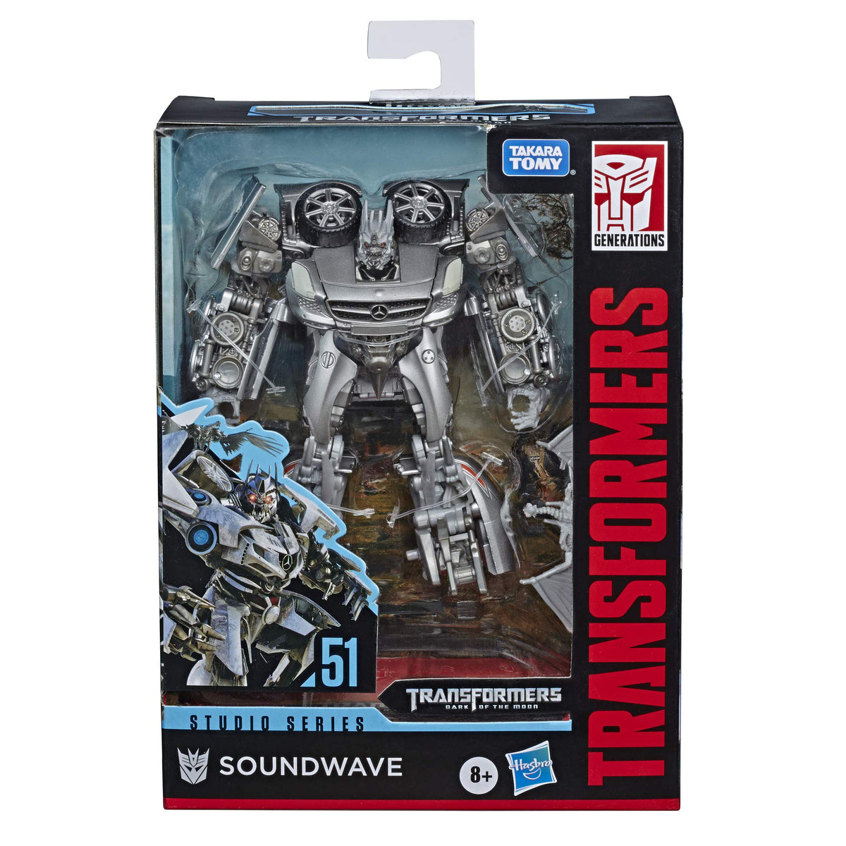Transformers Soundwave Studio Series 51 robot mode with high articulation for posing