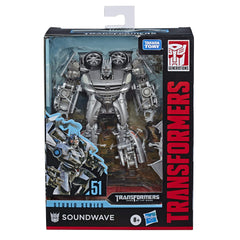 Transformers Soundwave Studio Series 51 robot mode with high articulation for posing