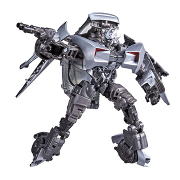 Transformers Studio Series 78 Deluxe Sideswipe in robot mode with detailed articulation for dynamic poses.