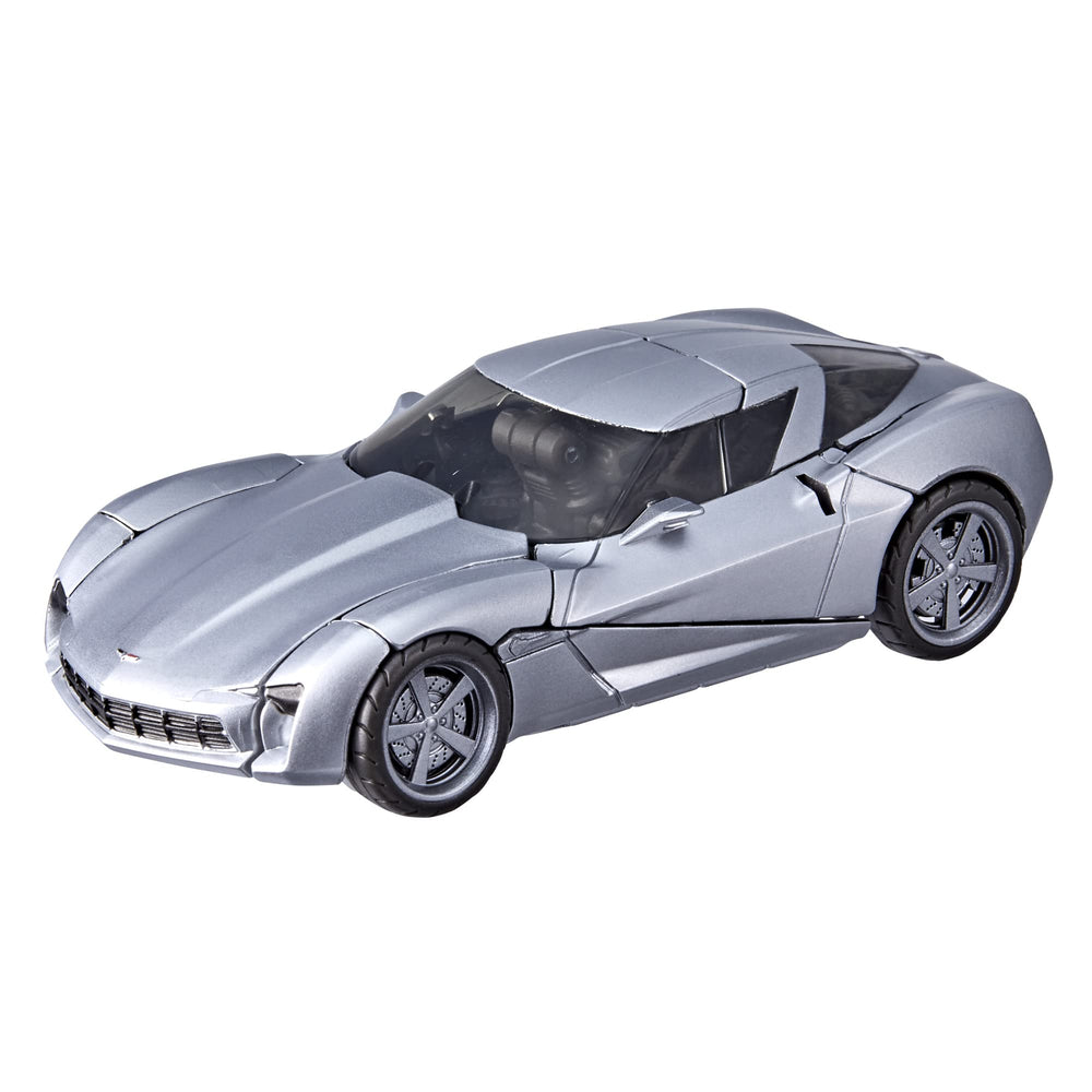 Transformers Studio Series 78 Deluxe Sideswipe in vehicle mode as a Chevrolet Corvette Stingray.