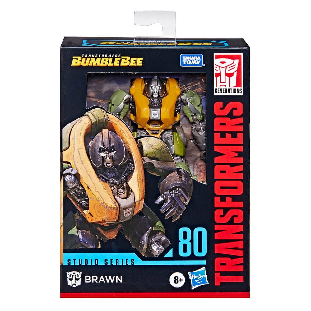 Transformers Studio Series 80 Brawn 4.5-inch figure with premium details
