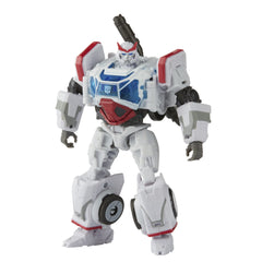 Transformers Studio Series 82 Autobot Ratchet highlighting articulation for dynamic posing.