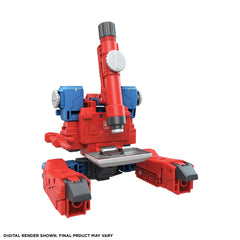 Transformers Studio Series 86-11 Perceptor in microscope mode for precise posing