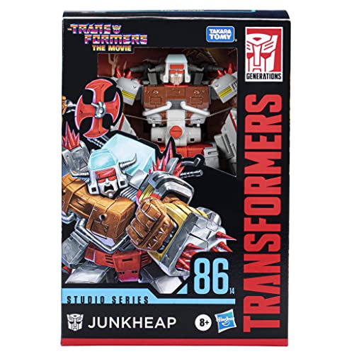 Transformers Junkheap motorcycle mode ready for action poses