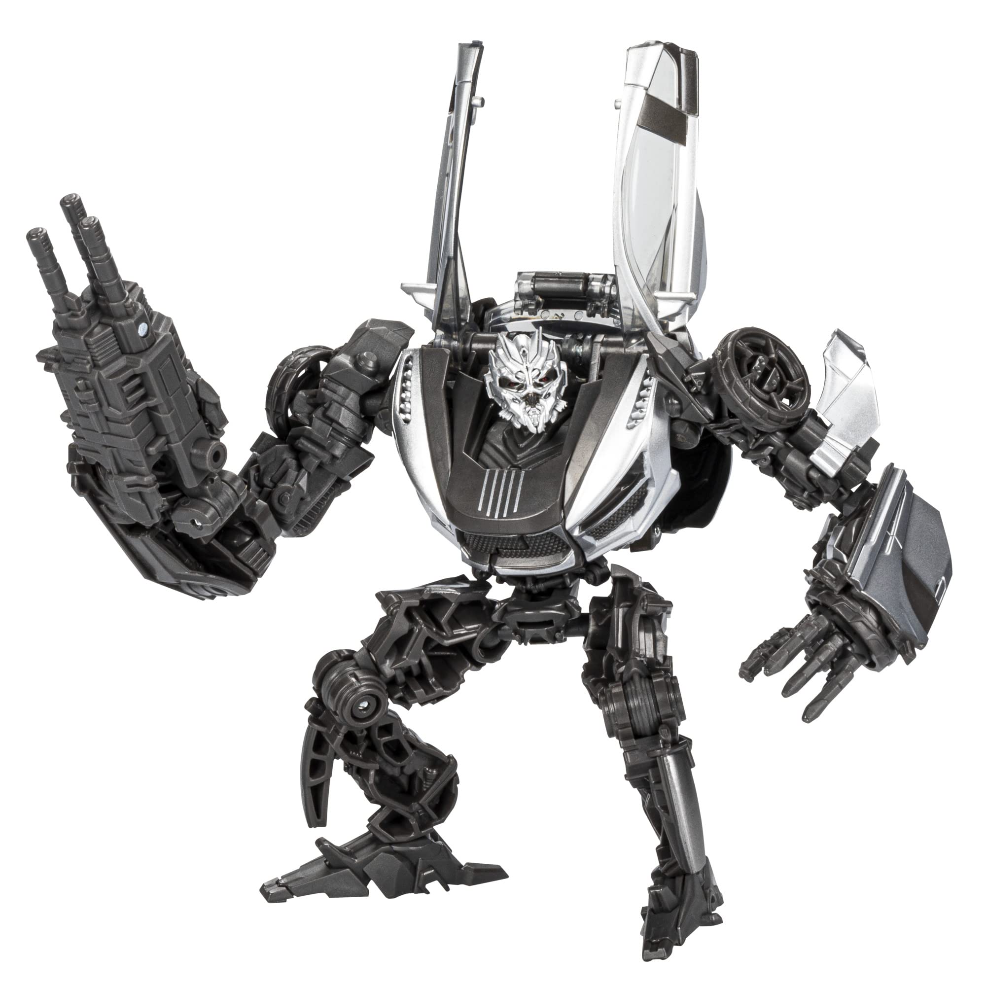 Transformers Studio Series 88 Sideways in robot-to-car pose for dynamic display.
