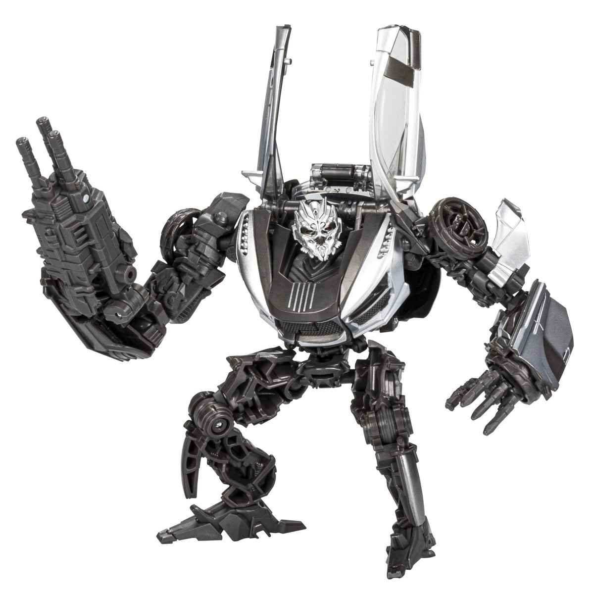 Transformers Studio Series 88 Sideways in robot-to-car pose for dynamic display.