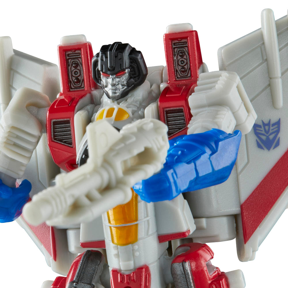 Transformers Starscream blaster accessory attaches in both modes.