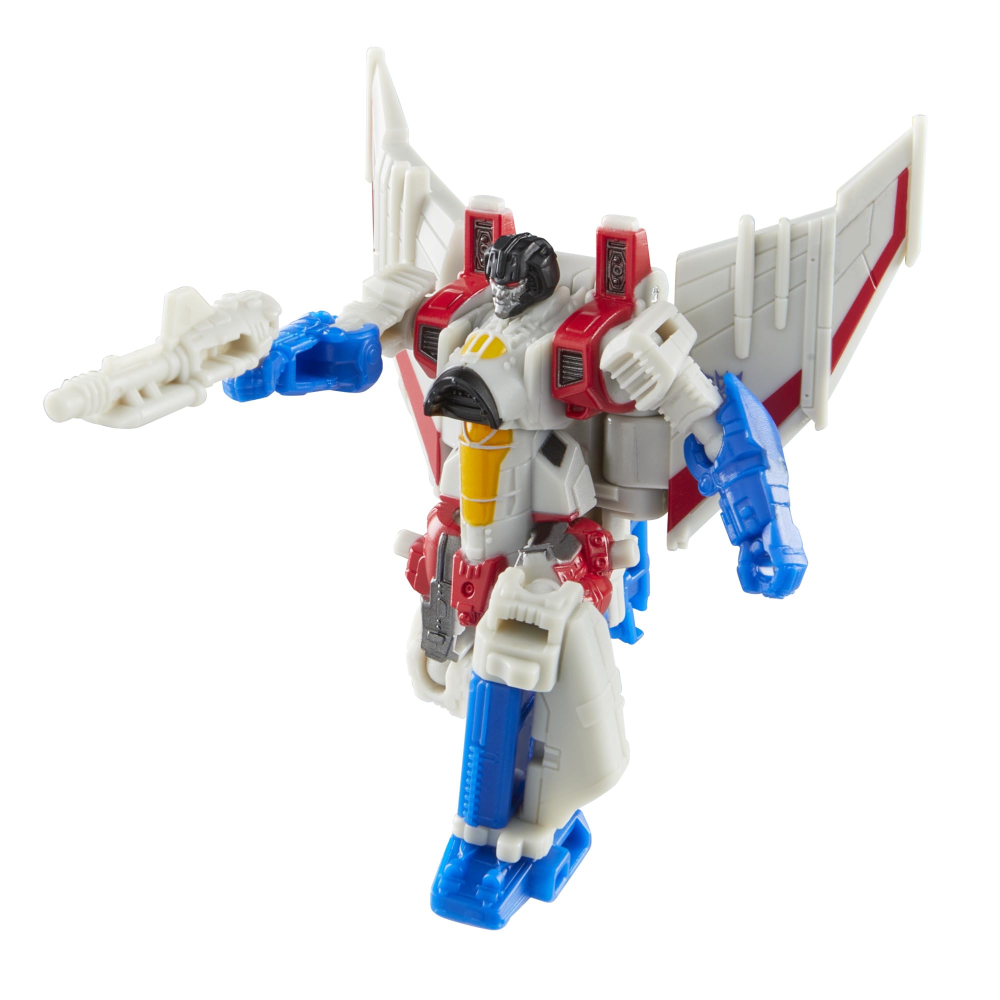 Compact 3.5-inch Starscream figure, ideal for small-space display.