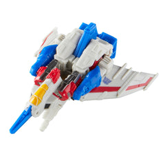 Display-ready pose for Starscream Studio Series on your shelf.