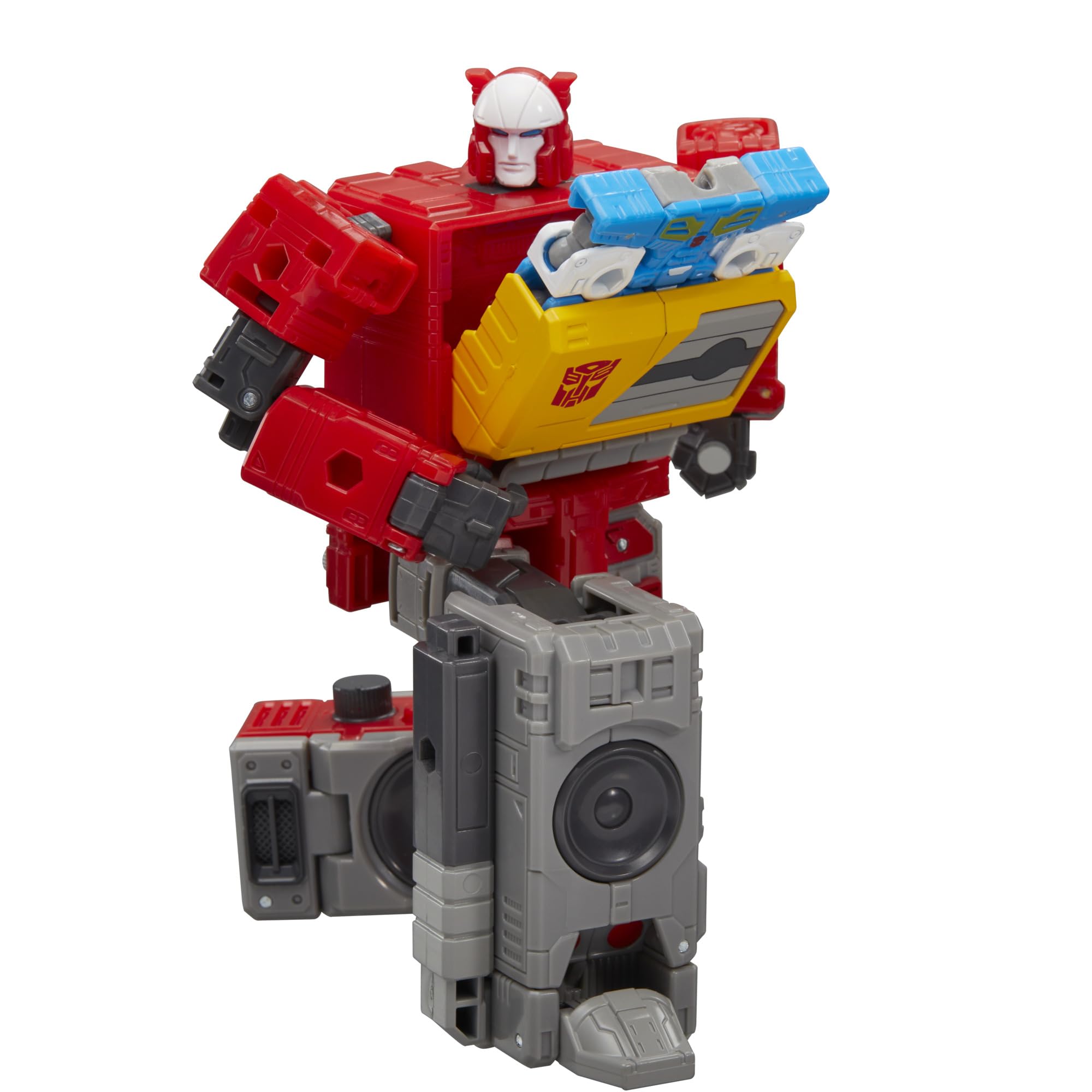 Transformers Studio Series Eject mini-cassette mode highlights compact poseable design for play.