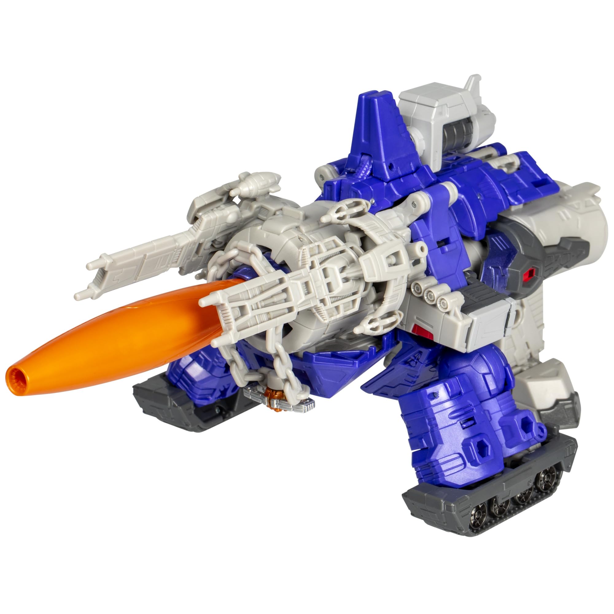 Galvatron cannon mode with articulated joints for dramatic action poses.
