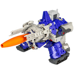 Galvatron cannon mode with articulated joints for dramatic action poses.