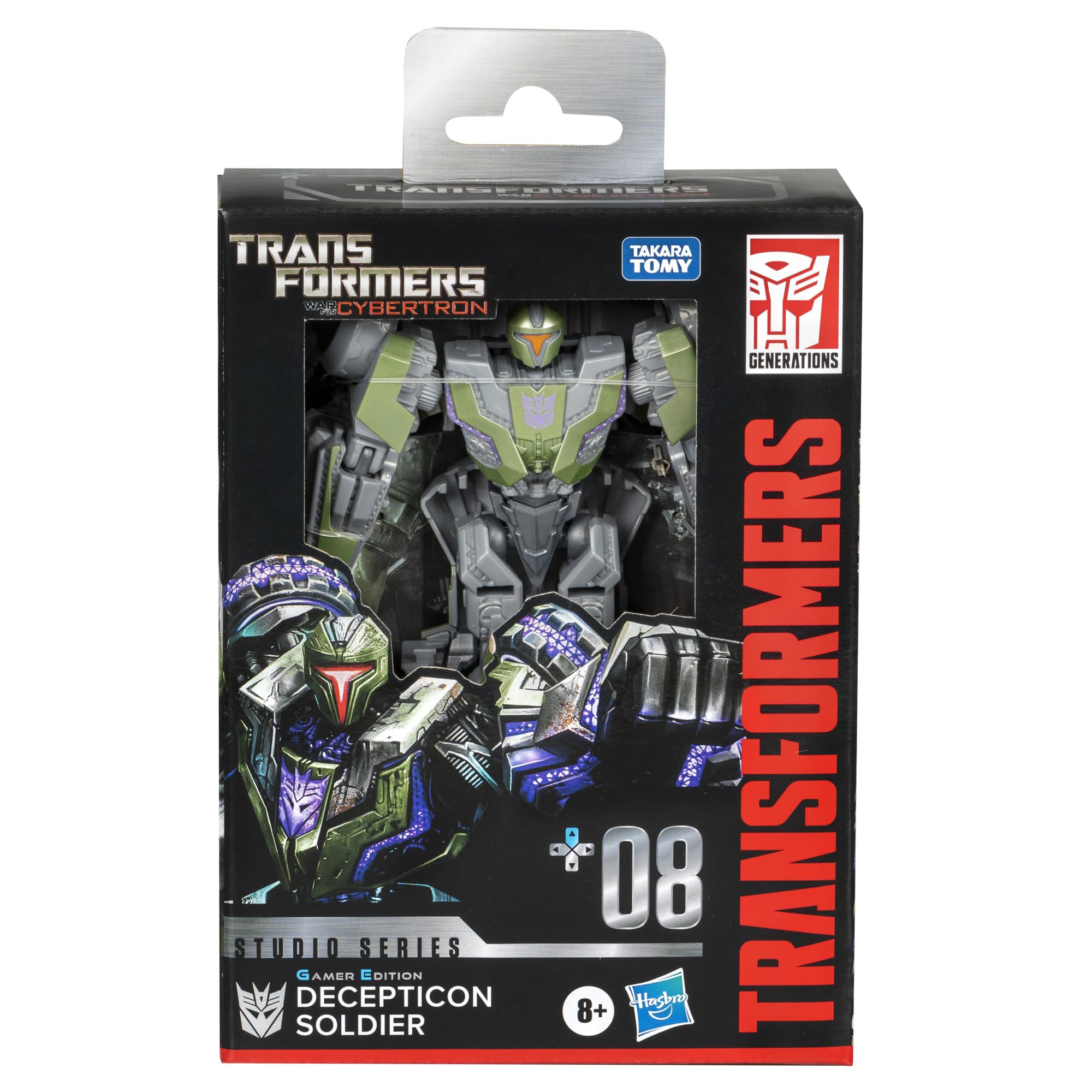 Removable Save Zeta Prime backdrop enhances display options for collectors.