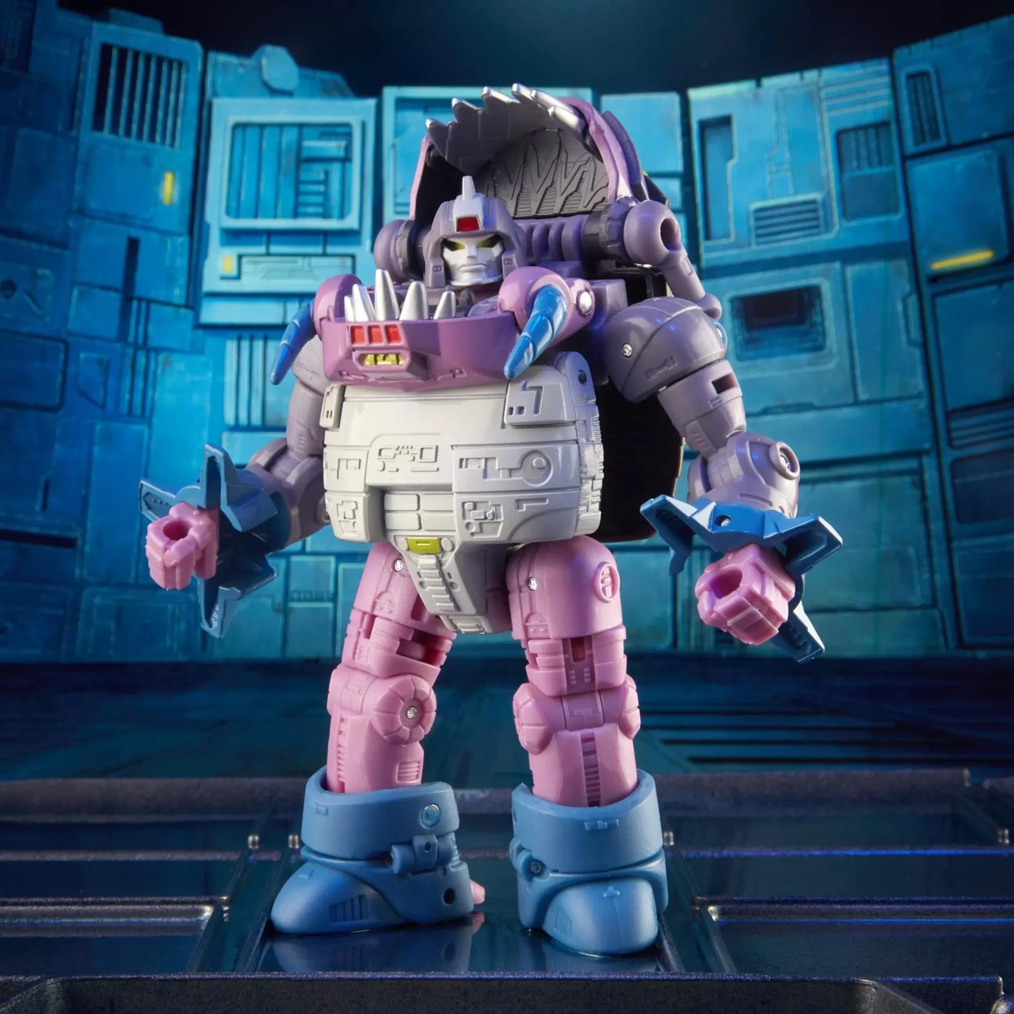 Transformers Gnaw with translucent eyes and articulated jaw detail