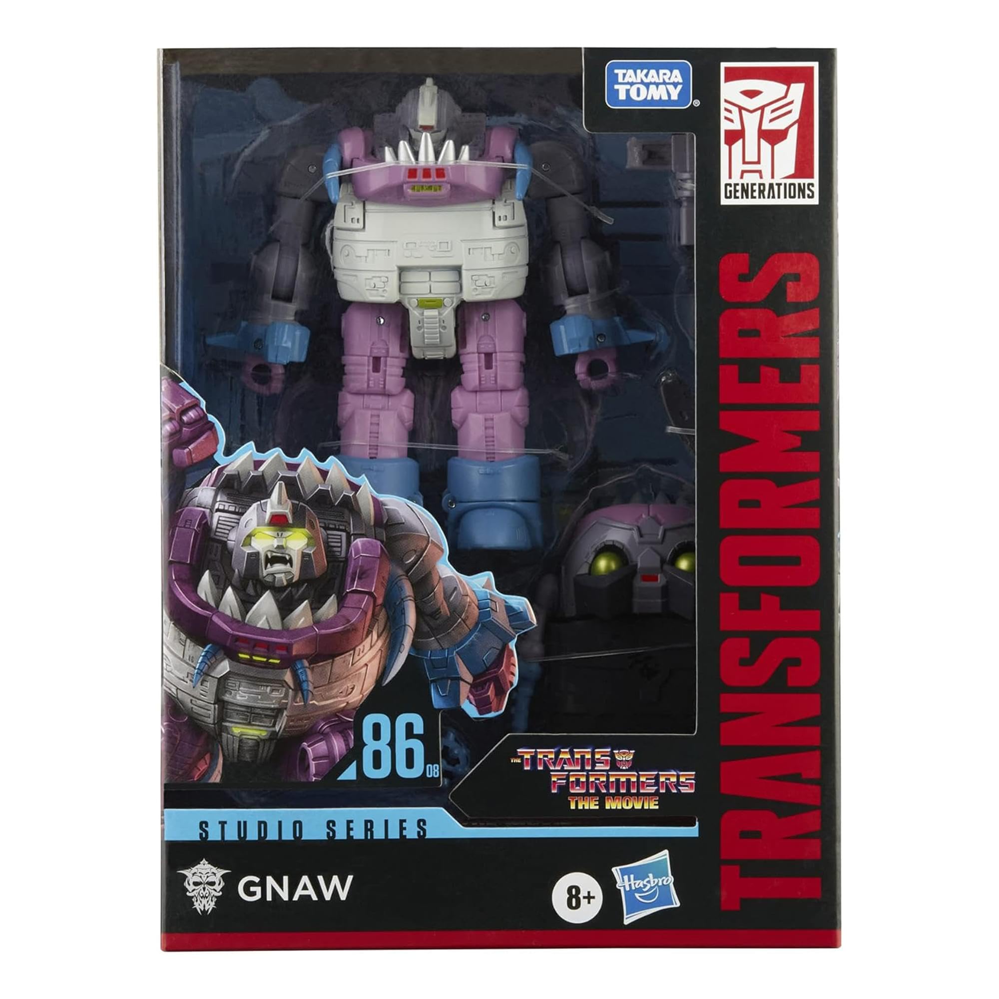Transformers Gnaw in Sharkticon mode for collectible conversion display