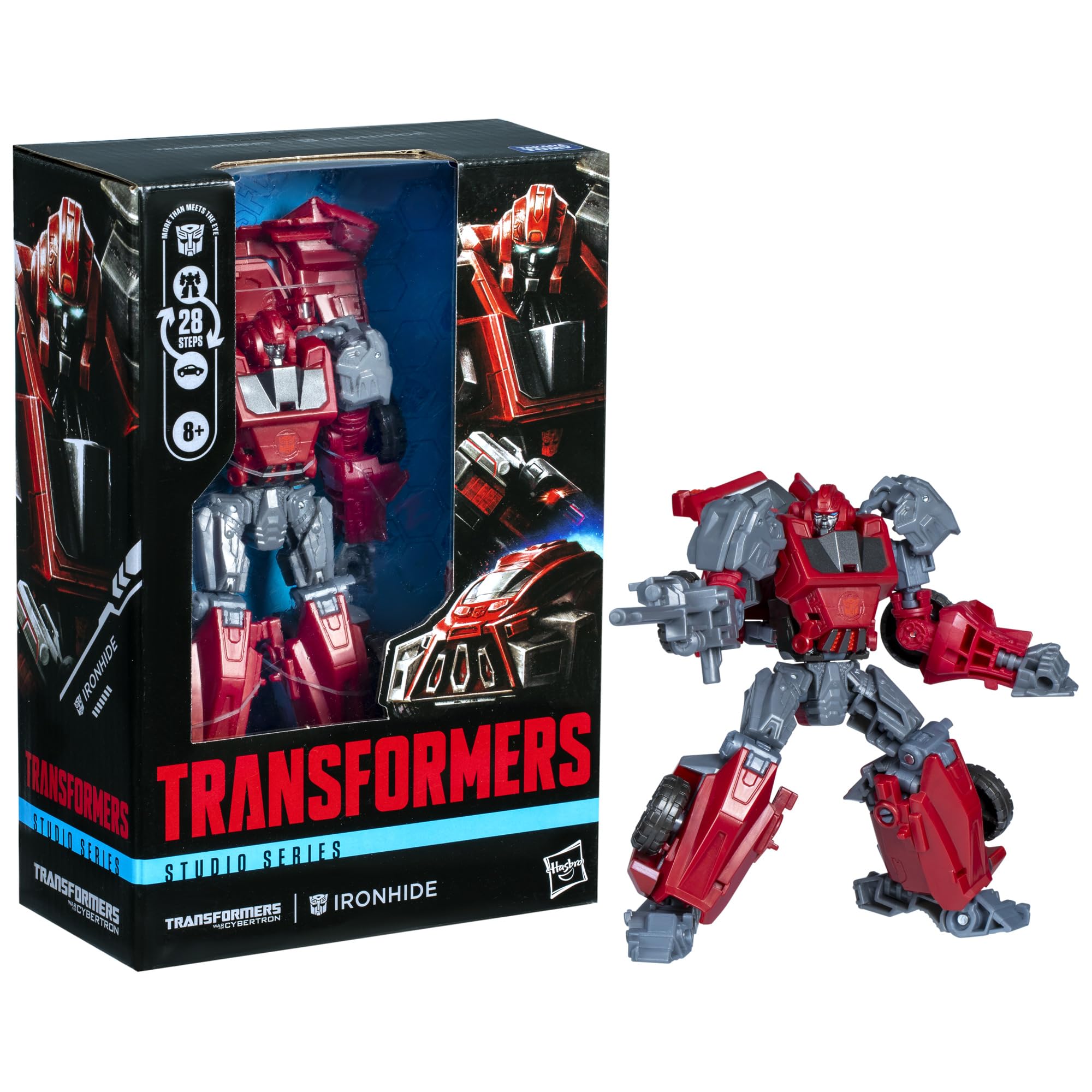 Articulated Ironhide from Studio Series for versatile poses and action scenes.
