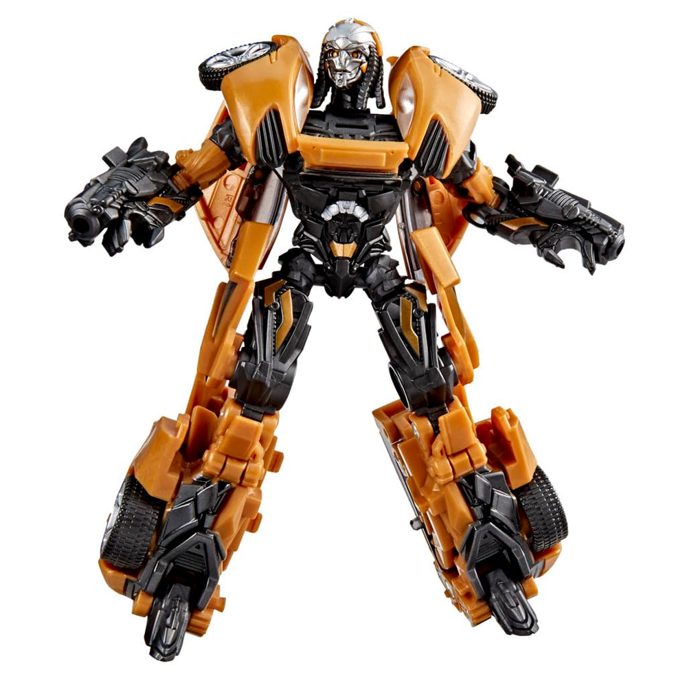 Transformers Studio Series KSI Widow robot mode with articulated joints for dynamic posing.