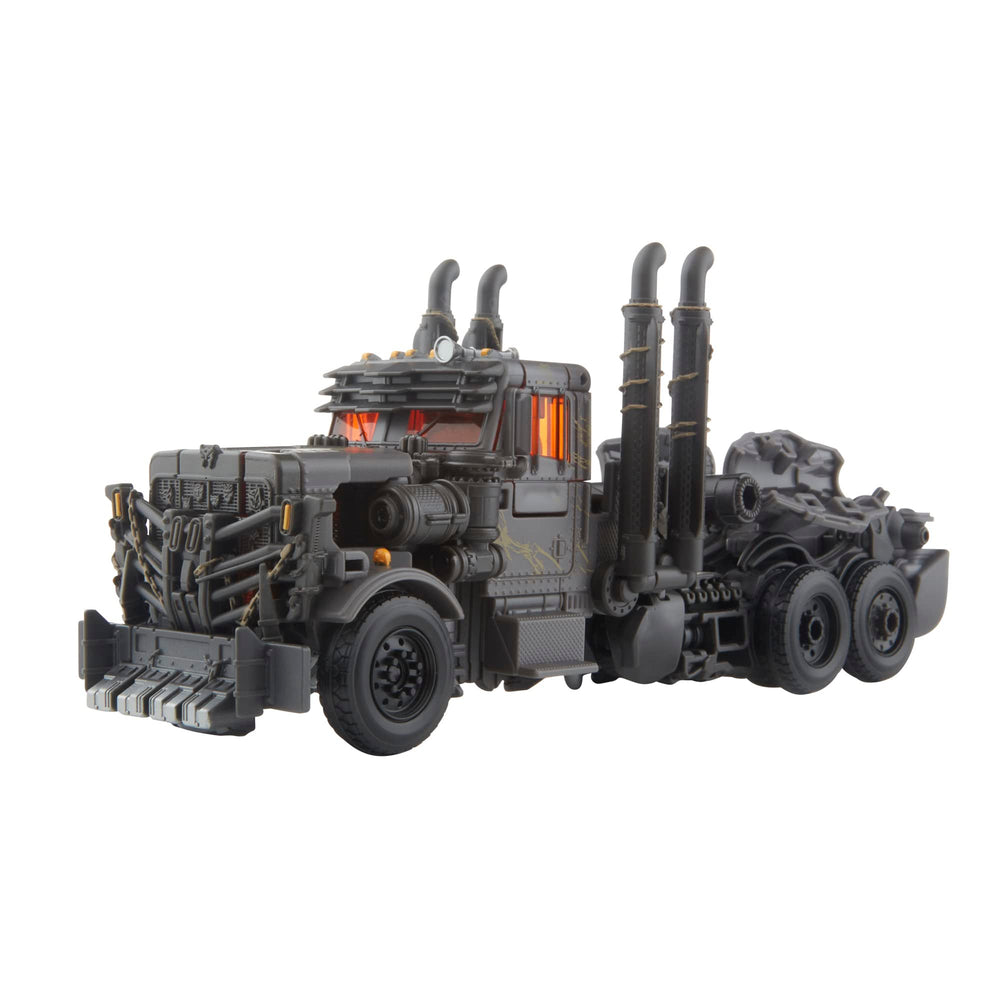 Transformers Studio Series Scourge in robot mode highlights articulated joints for dynamic action poses.