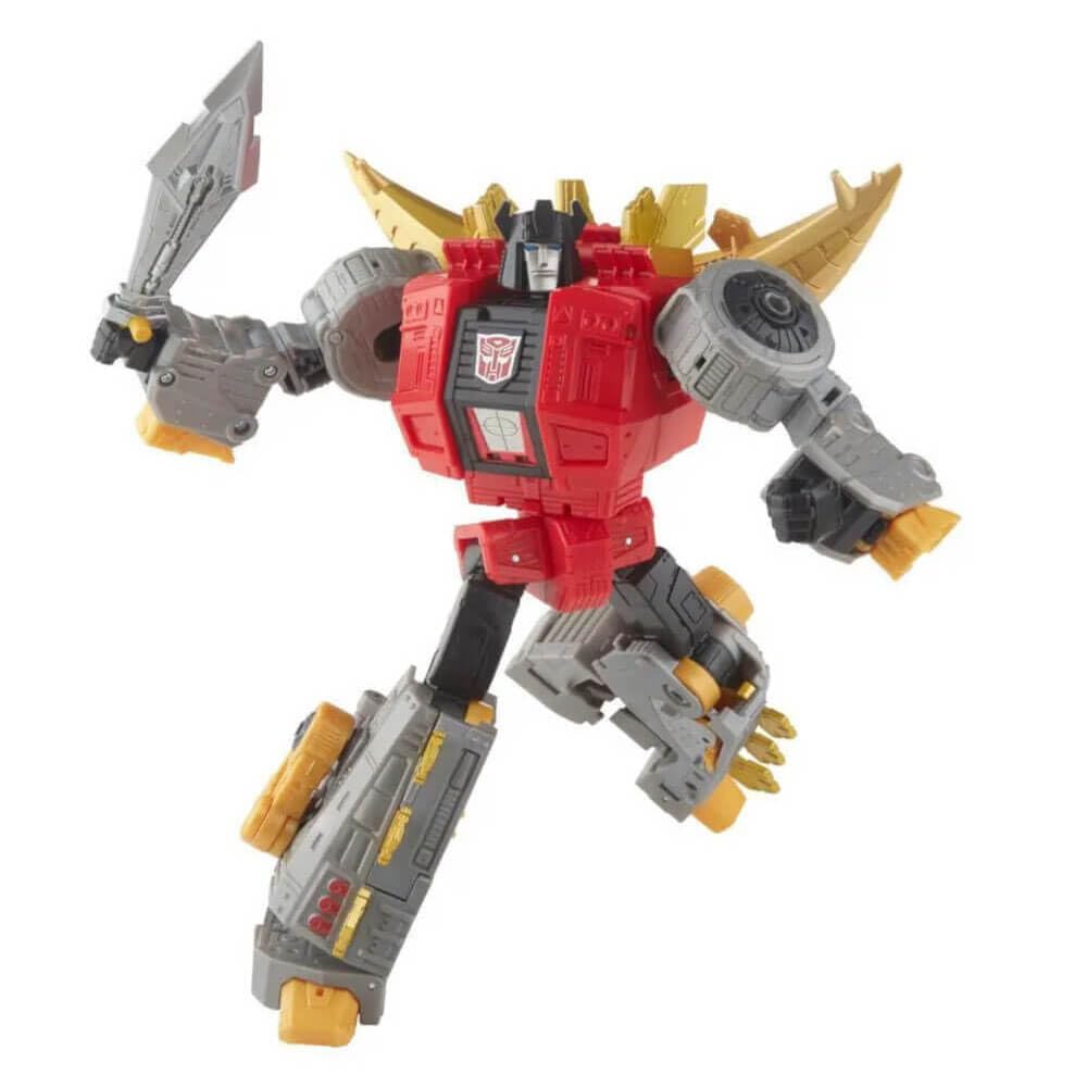 Transformers Dinobot Snarl at 8.5-inch scale fits with Studio Series figures.