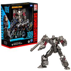 Transformers Studio Series Leader Megatron posed for action and display.