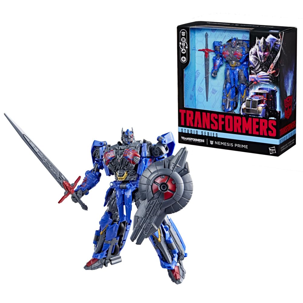 Nemesis Prime shield attachment enhances display options.