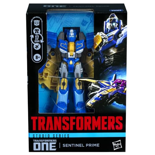 Transformers Studio Series Sentinel Prime battle mode enabling action poses