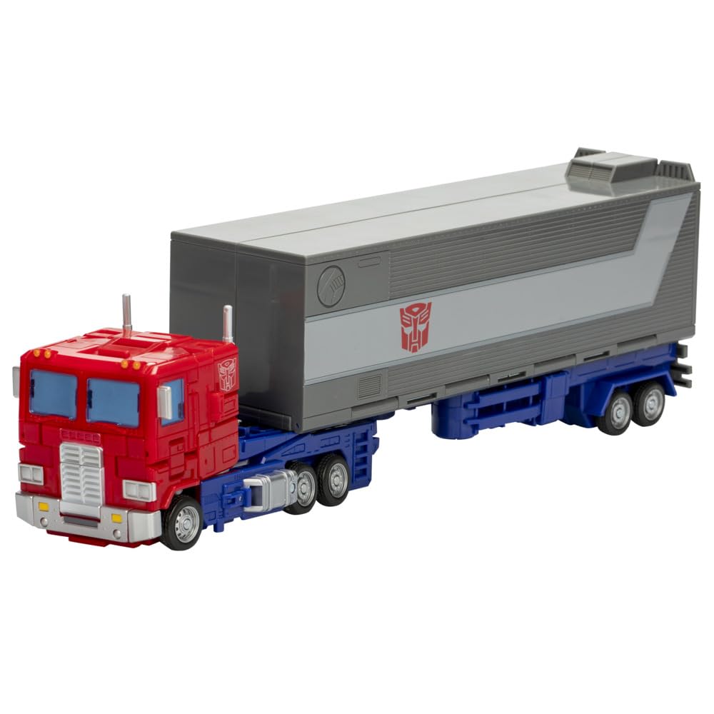 Optimus Prime blaster accessory for enhanced combat poses.