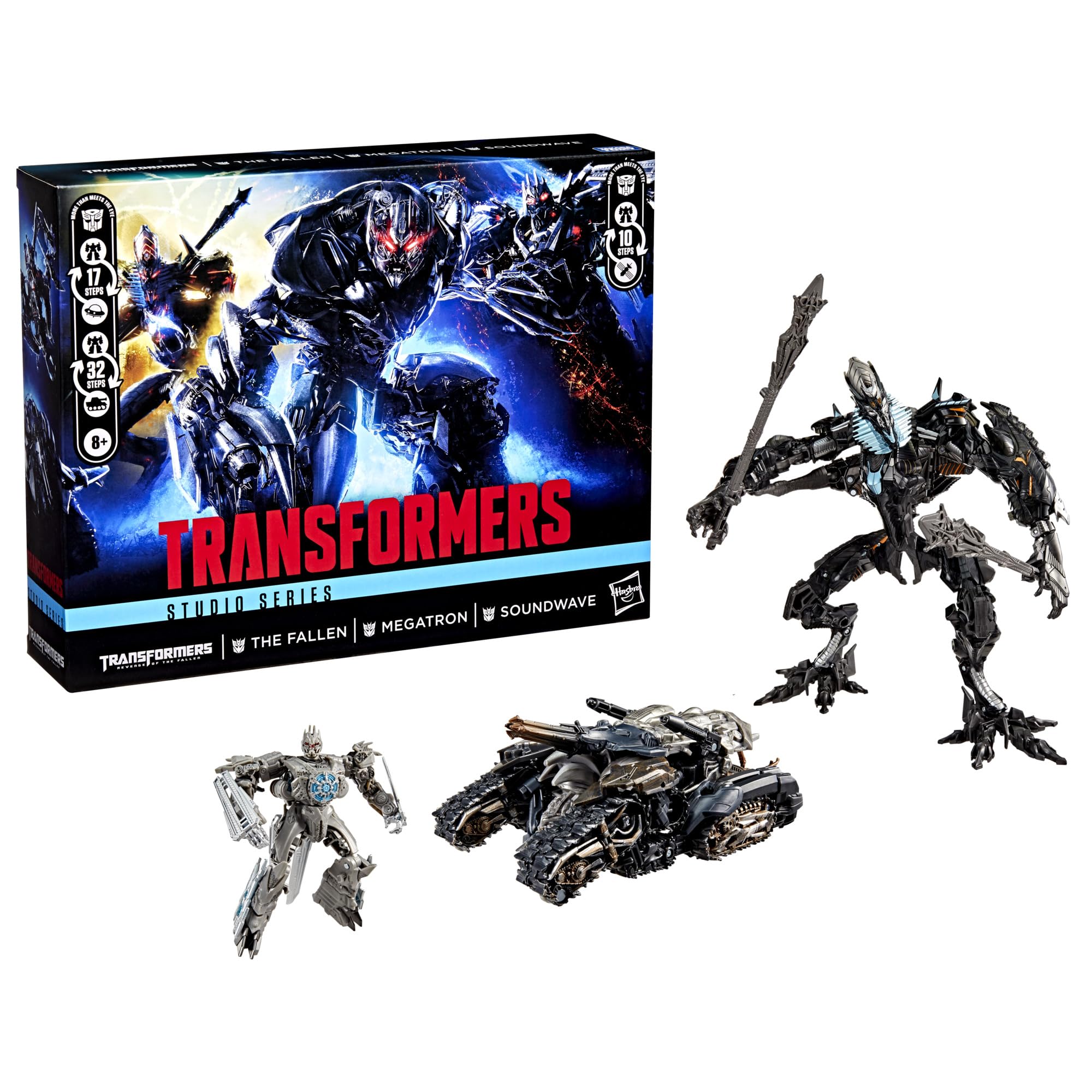 Transformers Studio Series Soundwave Deluxe satellite mode suited for imaginative play