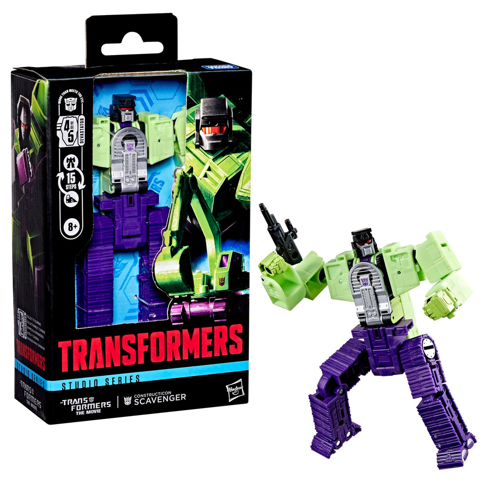 Transformers Studio Series Scavenger with blaster in both modes