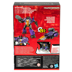 Transformers Skywarp blaster accessories enhance both modes for play.