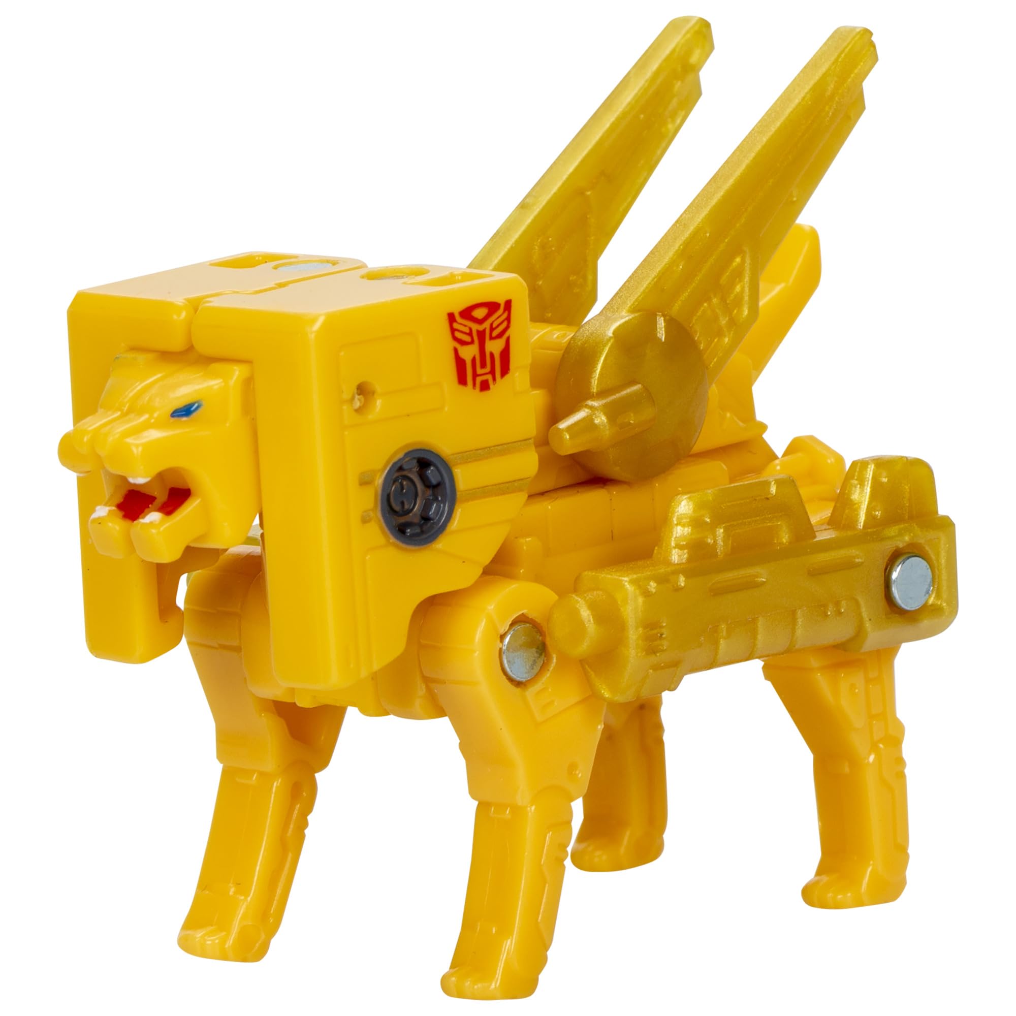 Steeljaw with loudspeaker accessory for authentic movie-era vibe